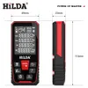 Hilda Laser RangeFinder Distance Meter Finder Building Measure Ruler Laser Tape Range Device Rulerfinder Bygg mått 240116
