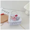 Fille princesse Messenger sac mignon enfants fleur sacs à main et sacs à main enfant bébé pièce pochette boîte enfant en bas âge sacs à bandoulière cadeau 240115