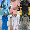 Tasarımcı Syna World Trailsuit Hoodie Sports Seti Kısa Kollu Şort Külot Pantolon Erkek Kadın Tişört Y2K Tees Kısa Grafik Tee Hip Hop Synaworld Sweatshirt F