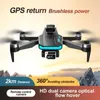 Mit 2 Batterien Neue S132Pro GPS Quadcopter UAV-Drohne: Eingebauter bürstenloser GPS-Motor, One-Key-Return, Dual-HD-Kameras, intelligente Hindernisvermeidung.