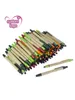 Lot 100pcs 2 in 1 Stylus eko Kağıt Top Pen Dokunmatik Ekran Tazminat Penscustom Promosyon Hediye Hediye Hediye Akıllı Telefon Ped 240116