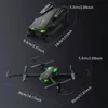 Drone avec résistance au vent de niveau 5, décollage/atterrissage à une touche, contrôle par application, transmission d'images en temps réel 5G, double caméra HD, geste pour prendre des photos, cadeaux