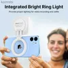 Selfie Lights ULANZI LT010 SMARTPHONE MAGSAFE Selfie Flip Light Dimble 2700-8000K Mini Video Light for iPhone 15 14 13 12 Pro Max Livestreaml240116