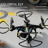 H112 Inteligentne zdalne sterowanie ESC Dual Camera Optyczna przeszkoda unikania Dronu, Cool Ltd Light, One Click Lift, Powrót, tryb bezgłowy, pozycjonowanie przepływu optycznego