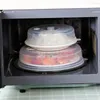 Bowls Plate Cover Anti-Splatter Lid For Microwave With Steam Vent Bowl Protection Dome Plastic