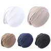 Berretti Croce Europea Musulmano Underscarf Tubo Interno Cap Islamico Eid Preghiera Hijab Cappello Fondo Copricapo Donne Arabe Avvolgere Foulard Turbante