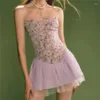 Casual Dresses Y2K Fairycore Women Summer Mini Evening Dress 2000s Vintage Floral Print Sleeveless Off Shoulder Tube Top Retro