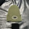 Cappello lavorato a maglia strappato alla moda per ragazze e ragazzi Cappelli di lana caldi per bambini autunnali e invernali