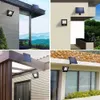 Gräsmattor Solar LED -lampan utomhusväggslampa 30LED SOLAR LIGHT MED 5M KABEL MED SOLAR BATTERY FÖR GARDEN Utomhus inomhusbelysning YQ240116