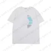 24SS Stone T Shirt Summer T Dorts for Men Fashion Strendy Big Compass Logo مطبوعة فضفاضة قصيرة جزيرة Tshirt Designer T Shirt