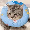 Hundhalsar Pet Cat Elizabeth Circle Collar Protection for Cats Neck Fixed Products levererar små hundar Kattungar