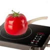 الأوعية رامين وعاء الطبخ الكوري مع أداة المطبخ على شكل طماطم سريع التدفئة لحساء الكاري الفوري كيمتشي