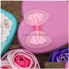 Regalo del día de San Valentín Rosa Jabón Flores Baño perfumado Cuerpo Pétalo Espuma Flor artificial DIY Guirnalda Decoración del hogar Entrega de gotas Dhfpx