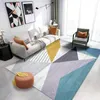 Dywany nowoczesne aksamitne dywan podłogowy maty podłogowe sypialnia sofa sofa dywan nordic wysokiej jakości mata na obszar duży