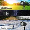 Lawn Lamps Christmas Outdoor Laser Light Moving RGB Christmas Projector Light with Remote 3 Colors Motion Firefly Star Light Show Spotlight YQ240116