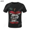Philip Plein Mens T-Shirt T-Shirt Designer T Shirt Skull Man Thirts Classical Hip Hop Plein Shirt Man Shirt Leisure Outdoor Short Sleeved 8843