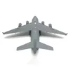 Diecast Alloy Aircraft 1 200 Aviation C-17 Transport Aircraft Model Plane Die Cast Model Kids Toy With Display Stand Light Mode 240116