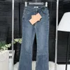 Dames jeans designer broek dames mode brief ontwerp hoge taille rechte been denim denim casual slanke eenvoudige gewassen jean broek