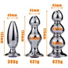 Metalen Kralen Anale Plug 3 Stijl Rvs Enorme Butt Anus Stimulator Speeltjes Voor Mannen Vrouwen Gay Grote erotische Volwassen Product 240115