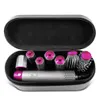 Curling Irons 7 In 1 Adımlı Saç Kurutucu Hacimlendirici Dönen Kıvırcık Tarağı Fırça Kurutucular Stil Aracı İçin 221012 Damla Teslimat Ürünleri CA OTDVU