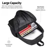 Sacos daf impressão mochila casual deve sacos daypack leve saco de viagem escola média saco de livro mochilas para adolescentes adultos