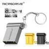 Chiavette USB Super Mini 3 colori in metallo USB 2.0 32 GB 64 GB Flash Drive 128 GB Pendrive 16G 8 4G Pen Drive U Disk Flash Memory Stick Spedizione gratuita