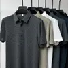 Мужские поло, летняя брендовая рубашка-поло, высококачественная мужская дышащая рубашка с короткими рукавами, деловая повседневная впитывающая пот рубашка-поло для мужчин 230817