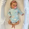 49cm realista realista realista Reborn Born Doll Girl chamado Felicia Kids Toy Gift 240116