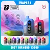 ЕС склад Оригинал Zooy Diamond 15000 Puff 12K Vapers Desechables Savage Vape 10000 Puffs 10 мл 550 мАч типа C Сетчатая катушка одноразовые вейпы против VAPME 15K