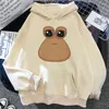 Sweats à capuche pour femmes Pou Femmes Anime Haut à manches longues Style coréen Sweatshirts Kawaii Vêtements