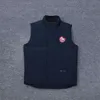 Diseñador Canadá Chaleco Bolsillo Chaquetas de ganso Hombres Ropa de abrigo Chaqueta de abajo Abrigo Casual Cremallera Insignias Cuello redondo Ropa de invierno Múltiples colores Alta calidad 4ZS0