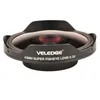 37mm/43mm Vlogmagic 0,3x HD Ultra Fisheye Lens Adapter med huva endast för videokameror Camcorders Low Dispersion Glass 240115