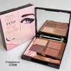 Luxury Eyeshadow Palette Makeup Brand 4 colors Eye Shadow pillow talk(PT) exaggerates(EX) Bella sofia(BS) The Golden Goddess(TGG) 5.2g