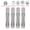 Lead Free 316 Stainless Central Tube M6T Atomizer Press Tip Cartridges Thick Oil Tank G8 Oil Carts Ceramic Coil 1.0ml Empty Tanks for Thick Oil