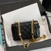 10A Original quality Gem box bag Cosmetic Bag 22B 11cm genuine leather mini chain bags With box