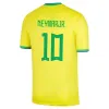 Brasil Soccer Jerseys Retro Stirts Casemiro Vini Jr Richarlison Pele 1998 2002 Carlos Romario Ronaldinho Camisa de Futebol 1994 1970 2006 Rivaldo Kids Kit