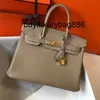 Echtes Leder Handtasche Ber Kin Tasche Damen Geldbörse Designer Qualität Tote Handgemacht Luxus Designer Classic Fashion Togo Leder Portemonnaie