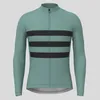 Vestes de course Classique Hommes Cyclisme Jersey Manches Longues Tops Vélo VTT Descente Chemise Route Vélo Équipe Vêtements De Sport D'été