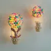 Handmade DIY Air Balloon Pendant Nightlight Material Bag Creative Birthday Gift 240115