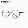 Solglasögon ramar ralferty oval titanium metall glasögon kvinnors klassglas runt ingen kraft recept optiska ram damer 2024 ögonmoder20