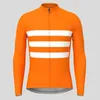 Vestes de course Classique Hommes Cyclisme Jersey Manches Longues Tops Vélo VTT Descente Chemise Route Vélo Équipe Vêtements De Sport D'été