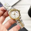 Projektantka Automatyczna 28 mm złoty zegarek Watche Mechanics Watches Pełne zegarki ze stali nierdzewnej Super Luminous Watches Watch Watch Klasyczne zegarek na rękę