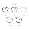 Chrome 2024 Lüks Tasarımcı CH Güneş Gözlüğü Kadınlar için Krom Gözlükler Çerçeveler Erkekler Yeni Standart Gösteri Büyük Miyop Düz Lens Kalp Gözlük Çerçeve Bayanlar Gözlük 3