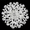 bijoux 20 styles broches ton argent clair strass cristal broche fleur filles corsage mode broche mariage bouquet de mariée broches broches