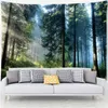 Tapisseries Scène Arbre Forêt Tapisserie Arbre Tapices Chambre Mur Art Maison Chambre Décor Esthétique Pour Tapiz Y2k Arazzi Suspendu