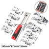 Screwdrivers Portable Ratchet Wrench 72 Gear Shaking Head Interchangeable Combination Set Rotatable 180 °Removable Flexible Torque Dht2X