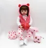 Bebe Doll Reborn Toddler 47 cm miękkie silikonowe lalki dla dzieci ciało referze menina świąteczne zaskakujące prezenty 240115