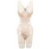 Kvinnors formare Kvinnor bantar underkläder Body Shaper spets ärmlösa bodysuits Shapewear midjekorsett Bälte Push Up Short Jumpsuits