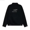 Designer Blenciaga Baleciaga 23SS High Version B Family Autumn New Unisex Par Style 3B Denim Jacket Fashionable Casual Jacket