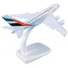 Baza Zinc Ally Material 1 500 14cm Airplane Model Aircrafts Airbus A380 Emirates Plane Model 240115
